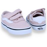 Vans Brooklyn Ls V Sneaker voor kinderen, uniseks, Canvas Sepia Rose, 4 UK Child
