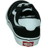 Vans Unisex Kinder Brooklyn Ls Sneaker, Ba2 Suede Canvas Zwart Wit 00, 13.5 UK Child