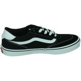 Vans Unisex Kinder Brooklyn Ls Sneaker, Ba2 Suede Canvas Zwart Wit 00, 13.5 UK Child