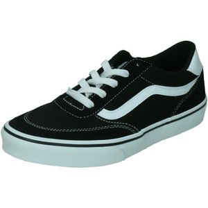 Vans - Brooklyn LS - Sneaker - Zwart Wit - Suede Canvas