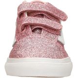 Vans - Old Skool V Glitter - Sneakers - Roze - Textiel
