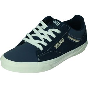Vans - Men Seldan - Sneakers - Dress Blues - Leer - Rubber Zool