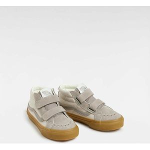 Vans - SK-8 Mid - Klittenbandschoenen - Zwart - Canvas en Suède