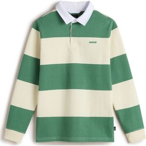 Vans - Ward Rugby Sweater - Groen - Lichtgroen - 100% Katoen