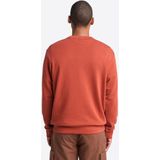 Timberland - Front Timbs Graphic Crew Neck Sweatshirt - Burnt Henna - Trui