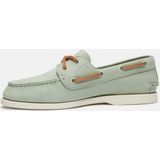 Timberland - CLASSIC BOAT - Bootschoenen - LT GRN NUBUCK - Leer - Vetersluiting