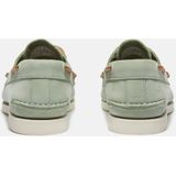 Timberland - CLASSIC BOAT - Bootschoenen - LT GRN NUBUCK - Leer - Vetersluiting