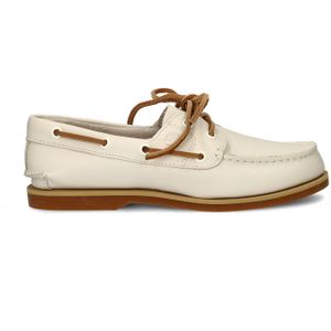 Timberland - Classic Boat Shoe - Natural Full Grain - Bootschoen