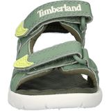 Timberland - Youth Perkins Row Backstrap - Slippers - Lichtgroen - Synthetisch Leer