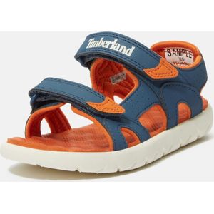 Sandalen - Zwart - Synthetisch Leer - Klittenbandsluiting