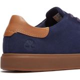 Navy Suede - Veterschoenen - Leer/Synthetisch - Laag