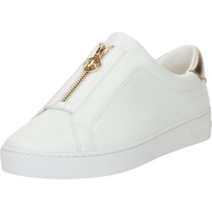 Michael Kors - Keaton Zip Slip On - Sneakers - Pale Gold Wit - Kunstleer