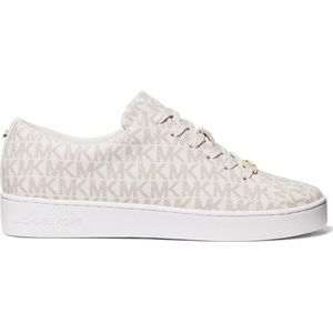 Michael Kors - Sneakers Keaton - Beige - Canvas - Metallic Gouden Details