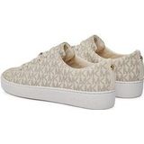 Michael Kors - Sneakers Keaton - Beige - Canvas - Metallic Gouden Details