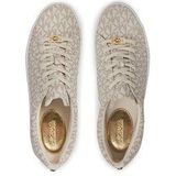 Michael Kors - Sneakers Keaton - Beige - Canvas - Metallic Gouden Details