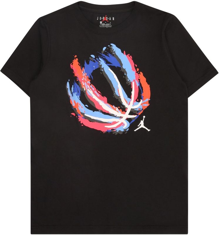 Jordan - Bball Fire - T-shirt - Zwart - Katoen