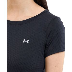 Under Armour Tech Mesh Short Sleeve Dames Sportshirt - Zwart