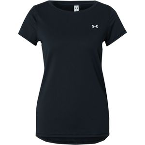 Under Armour - Tech Mesh T-Shirt - Dames - Zwart - Polyester