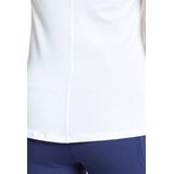 Under Armour Tech Mesh Short Sleeve Dames Sportshirt - Wit
