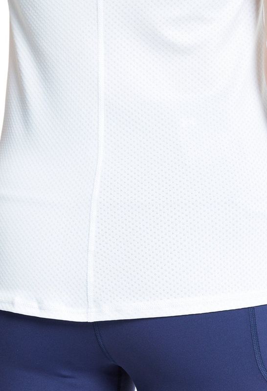 Under Armour Tech Mesh Short Sleeve Dames Sportshirt - Wit