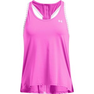 Under Armour Dames UA Knockout Tankshirt, Levendig Magenta, XS