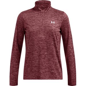 Under Armour Damen Longsleeves Tech Zip Twist Cardinal 625 (US MD)