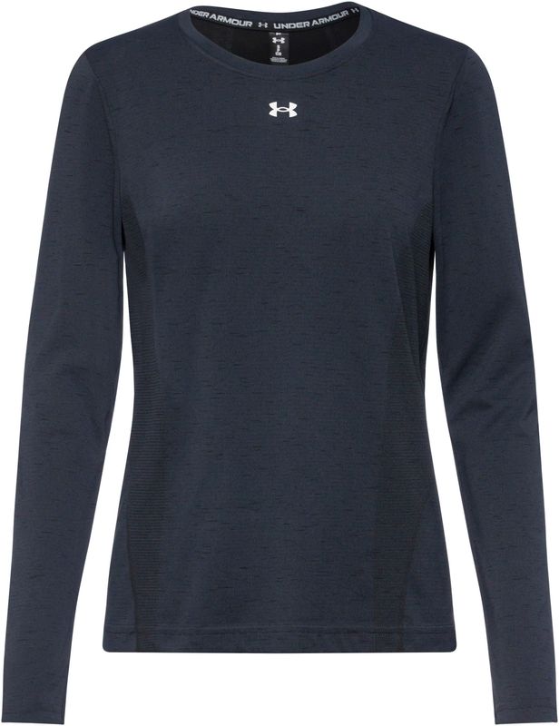 Under Armour - Vanish Seamless Loose Ls - T-shirt - Zwart