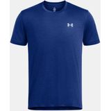 Ua Launch Shortsleeve-Blu Size : SM