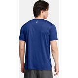 Ua Launch Shortsleeve-Blu Size : SM