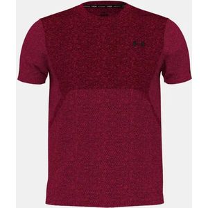 Ua Seamless Stride Ss-Red 713 Size : SM