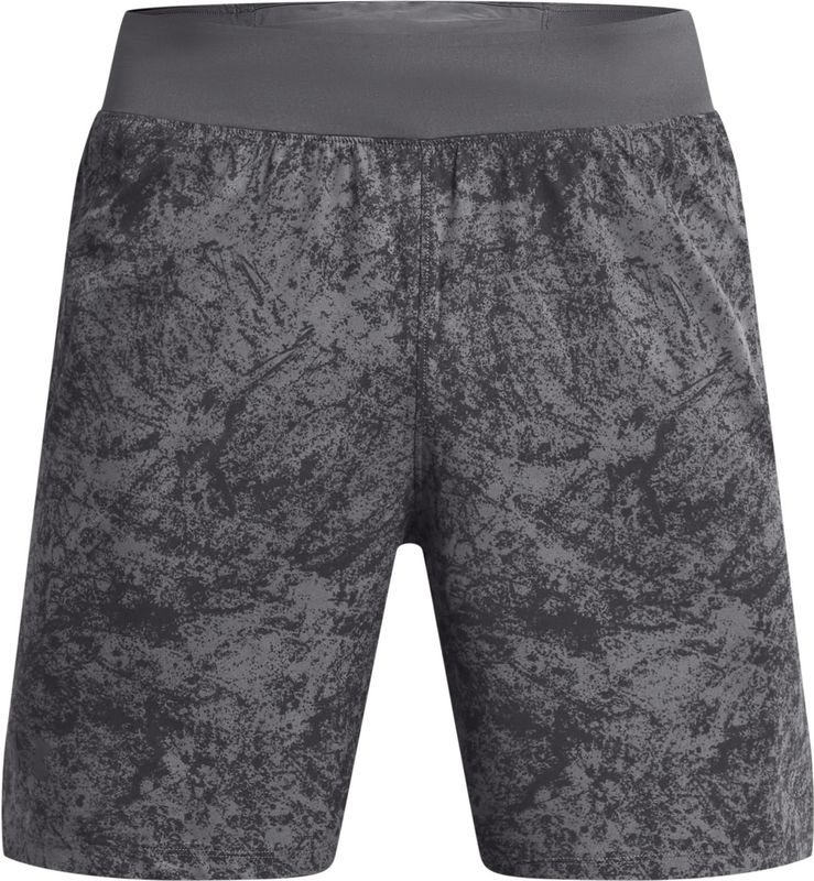 Under Armour - Ua Launch Pro 7'' Prtd Short - Castlerock - Korte Broeken