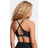 Under Armour Crossback Low Bra - Zwart - Lichtondersteuning