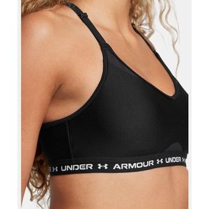 UA Crossback Low Bra - Zwart - Lichte Ondersteuning - Comfortabel