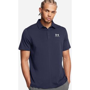 Under Armour Icon Korte Mouw Poloshirt Blauw L Man