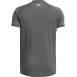 Under Armour Tech Short Sleeve Jongens Sportshirt Grijs