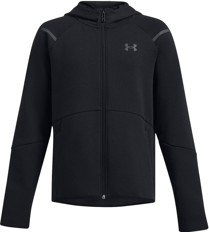 Under Armour Unstoppable Fleece Sweatshirt Met Rits Zwart