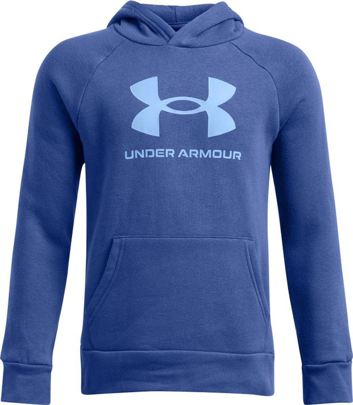 Under Armour UA Rival Fleece BL Hoodie Jongens Trui - Blauw