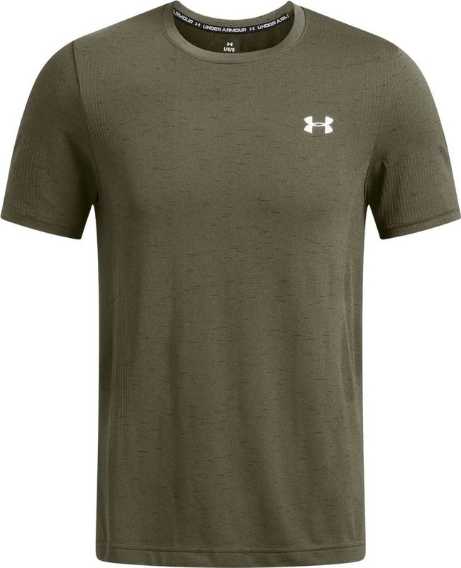 Under Armour Vanish - Sportshirt - Zwart - Gebreid - Ademend - Sneldrogend