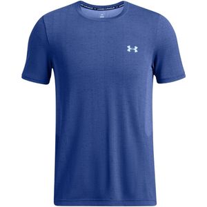 Under Armour Vanish Seamless Sportshirt Heren Blauw