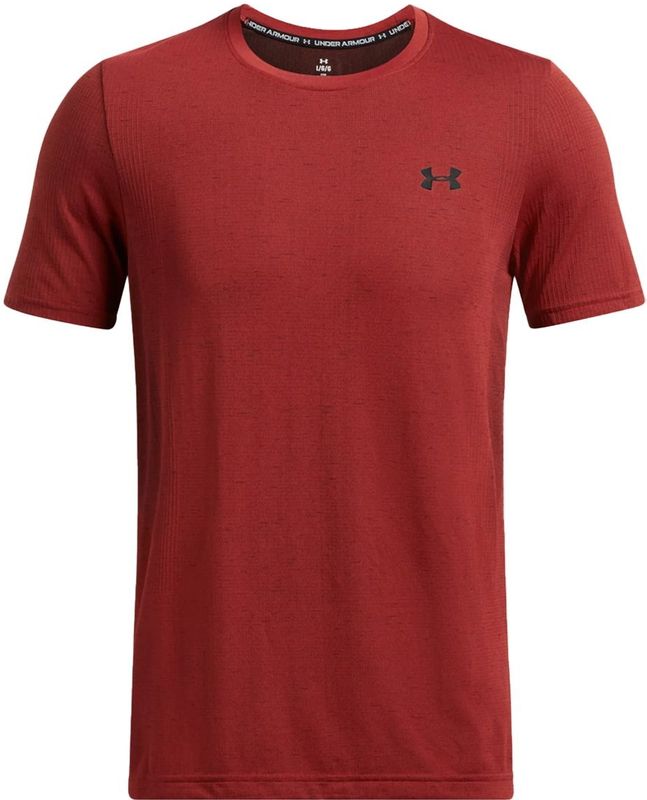 Under Armour - Vanish Seamless SS - Oranje - Katoen