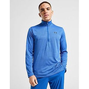 Under Armour Geotessa 1/4 Zip Top - Blue- Heren, Blue