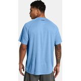 Under Armour Tech Textured T-shirt Met Korte Mouwen Blauw M Regular Man