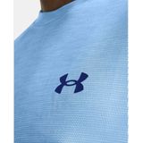 Under Armour Tech Textured T-shirt Met Korte Mouwen Blauw M Regular Man
