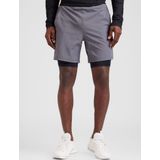 Under armour vanish woven 2in1 short in de kleur grijs