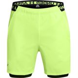 Under Armour - Vanish Woven - Korte Broeken - Groen/Zwart - 2 in 1