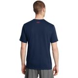 Under Armour - T-shirt - Academy / Red - UA M BOXED SPORTS UPDATED SS