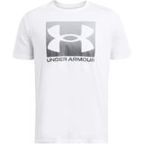 Under Armour - Boxed T-shirt - Zwart - Katoen - Slim Fit