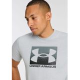 Under Armour - Boxed Sports T-Shirt - Grijs - 60% Katoen 40% Polyester