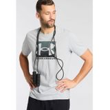 Under Armour - Boxed Sports T-Shirt - Grijs - 60% Katoen 40% Polyester
