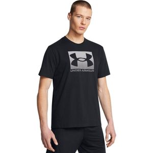 Under Armour - Boxed Sports T-Shirt - Zwart - 60% Katoen 40% Polyester